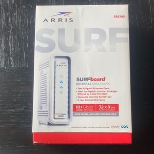 ARRIS SB8200 DOCSIS 3.1 Cable Modem - White
